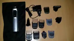 Set completo para el cuidado del cabello y barba.
