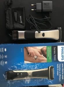 Afeitadora Philips Serie 7000: Inalámbrica y recargable.