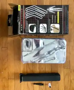 Set de cuidado personal Mangroomer Sku 211: Herramientas precisas y seguras.
